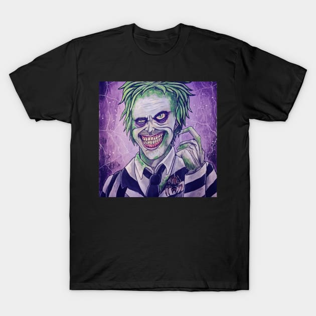 Beetle juice T-Shirt by Kamran_does_art